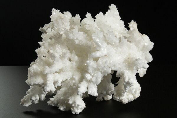 An aragonite cave formation from the Potosi Mine in Mexico.